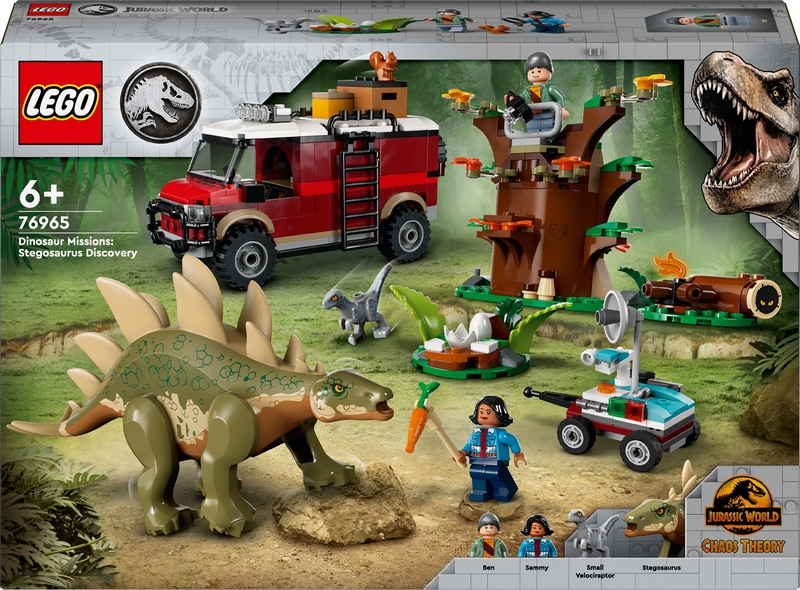 LEGO Jurský svet 76965 DINOMISSIONS OBJAV STEGOSAURUSA